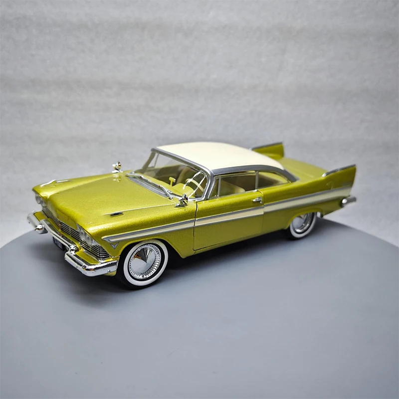 Greenlight 1:24 1957 Plymouth Belvedere-Tulsarama Oklahoma, серия сказочных раскопок, литая под давлением модель из сплава, коллекционные украшения