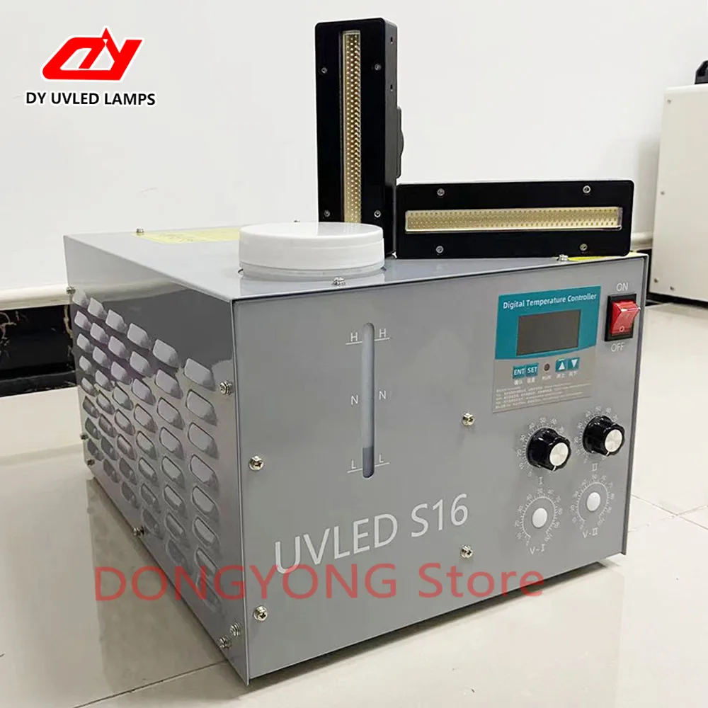 1900W UV curing machine 395nm Gel Drying Lamp UV Curing Machine Uv Light For Resin Curing by water cooling