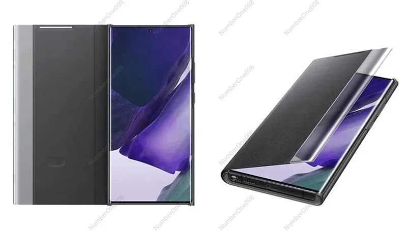 

Smart View Flip Case for Galaxy Note 20/Note 20 Ultra 5G | LED S-View Window Cover (EF-ZN985) | Mirror Design Protective Case