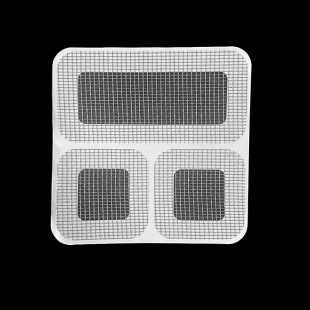 10 Stück Fiberglas-Fliegengitter-Reparaturpflaster Fenster-Fliegengitter-Reparaturaufkleber Anti-Mücken-Netz Türgitter-Moskitonetz-Patch – Detail 12