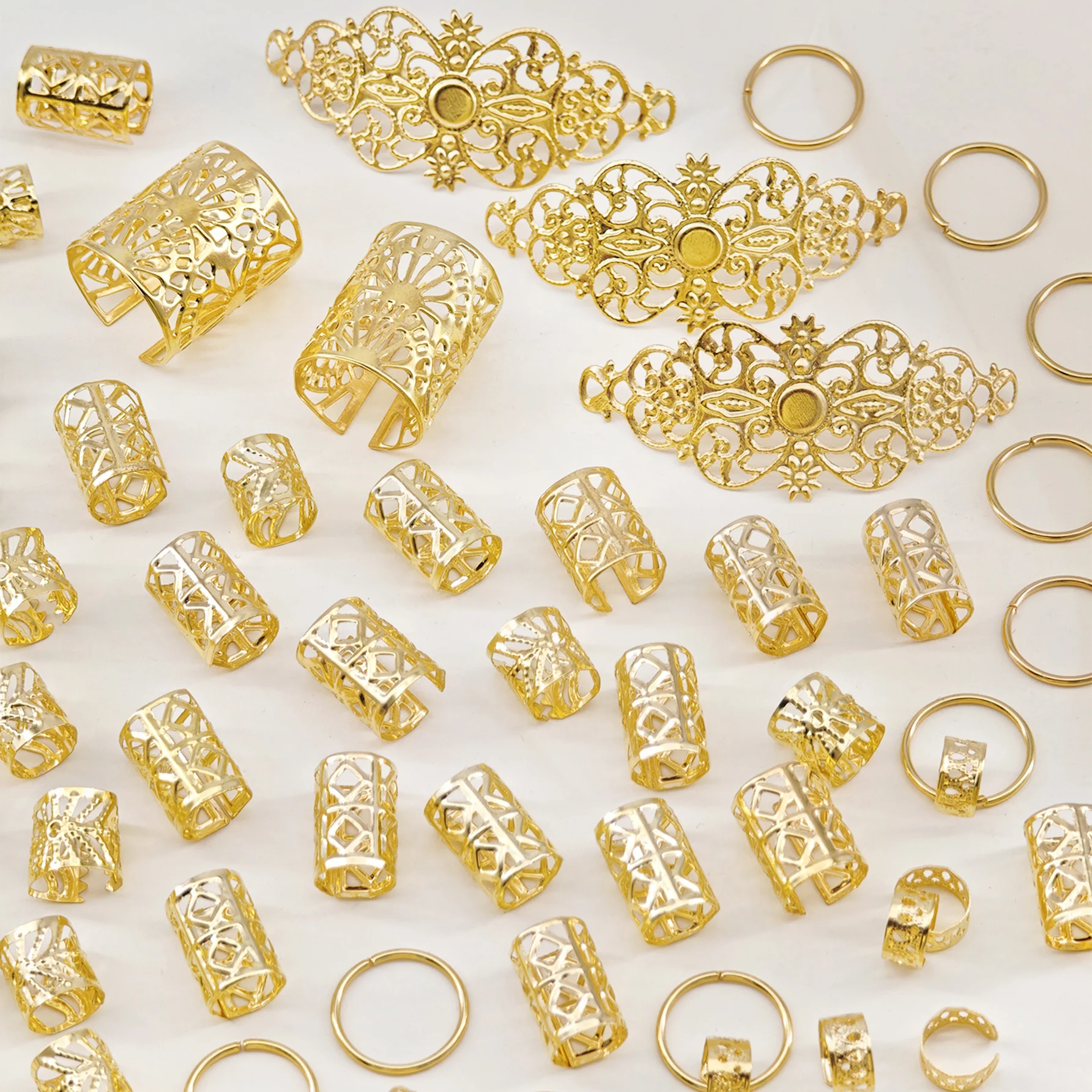 85 stuks legering holle mesh v - Vintage Fashion Rings recensie en prijs