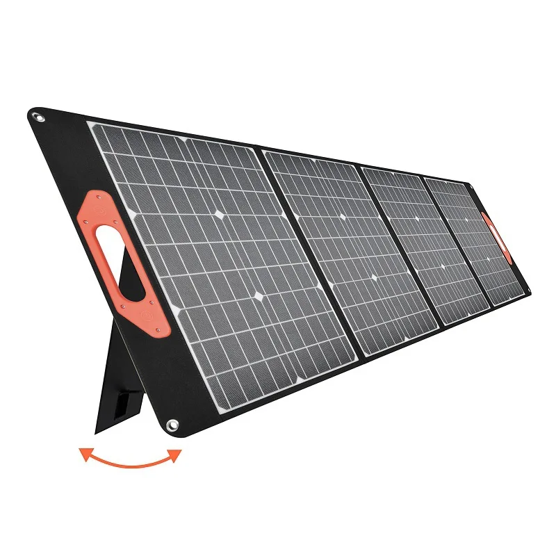 5V 18V 120W ETFE Foldable Solar Panel Charger High Campatibility Portable Mono Outdoor Solar Charger for Mobile Fast Charging