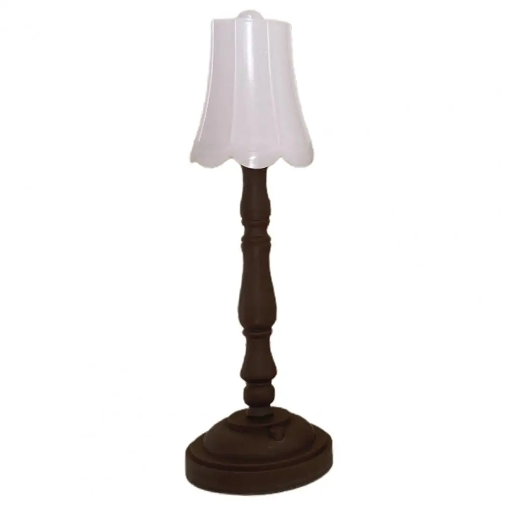 Durable Table Lamp Portable Desktop Lamp Ornamental Wear-resistant Stable Base Luminous Desktop Light