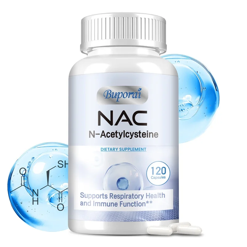 NAC - N-Acetylcysteine - Supports Liver, Detox Immune, Cellular & Respiratory Health