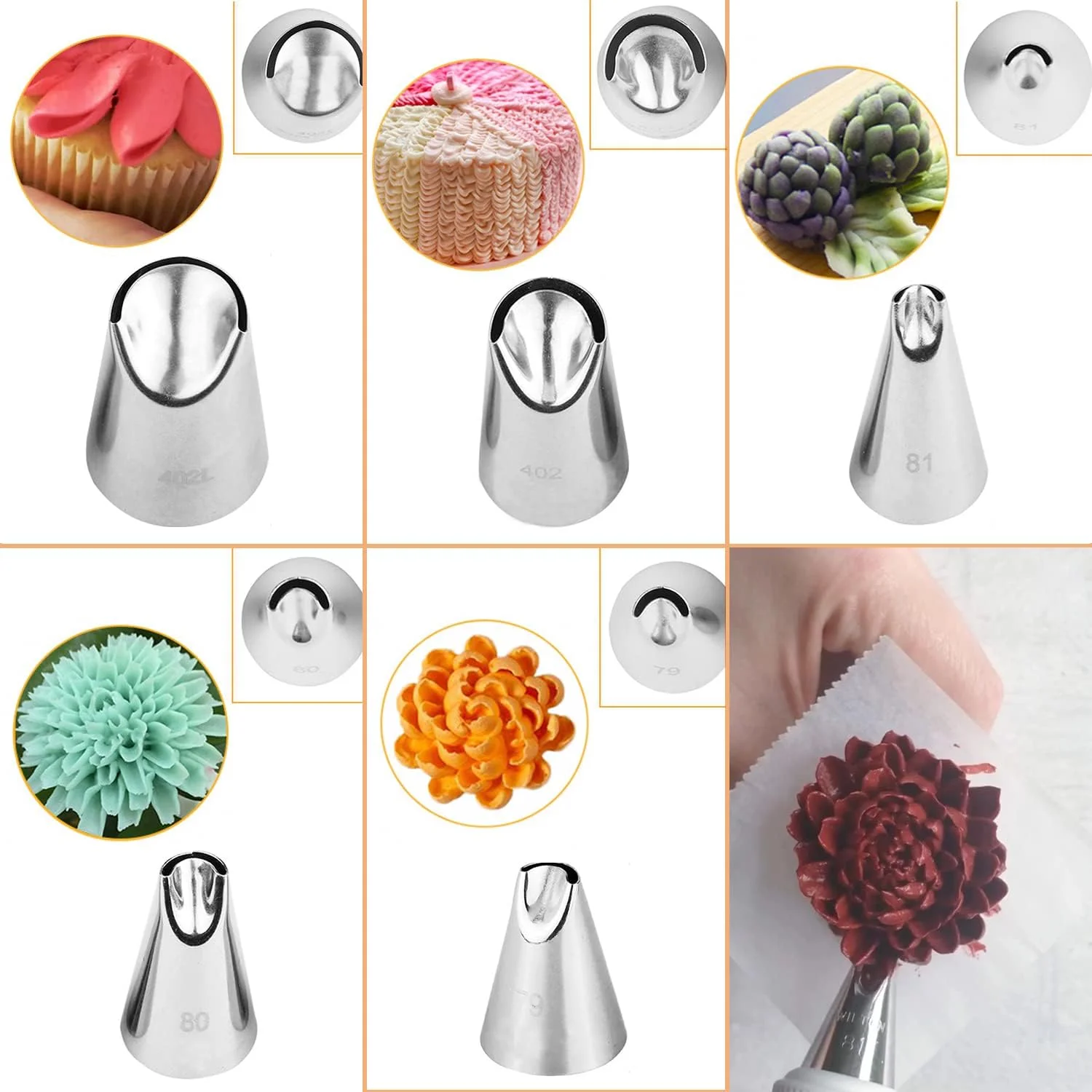 مجموعة من 5 قطع من فوهات التزي - مراجعة Kitchen Gadgets Set وسعره