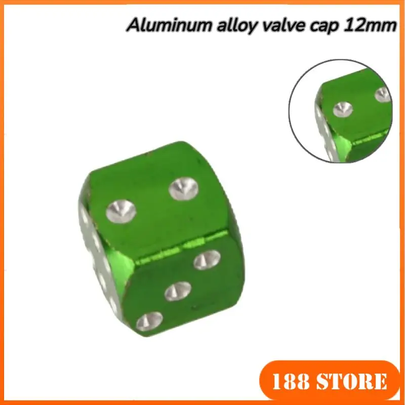 

Игральные кости, креативная автомобильная пылезащитная крышка клапана для шин из алюминиевого сплава, уникальная и неравная противоположная крышка клапана для секса