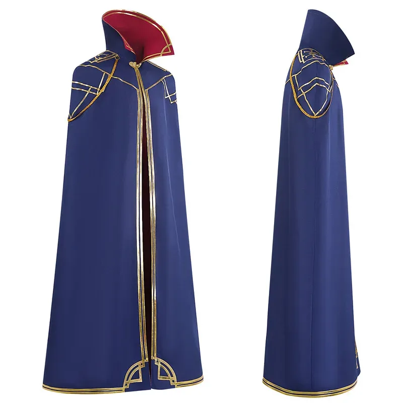 LoL Anime Arcane Caitlyn Kiramman disfraces Cosplay capa azul uniforme de Carnaval de Halloween para mujeres niñas eo] 5