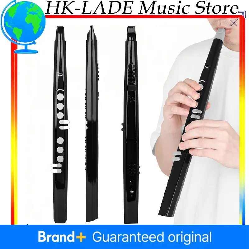 

IRIN Electric Blowpipe Saxophone 13 Built-in Tones lectronic Saxophone Wireless Bluetooth Woodwind Instruments