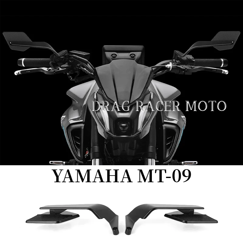 

For YAMAHA MT-09 MT 09 SP MT-03 MT-07 MT10 MT-10 SP Motorcycle Accessories Stealth Max Mirrors Sports Winglets Rearview Mirrors