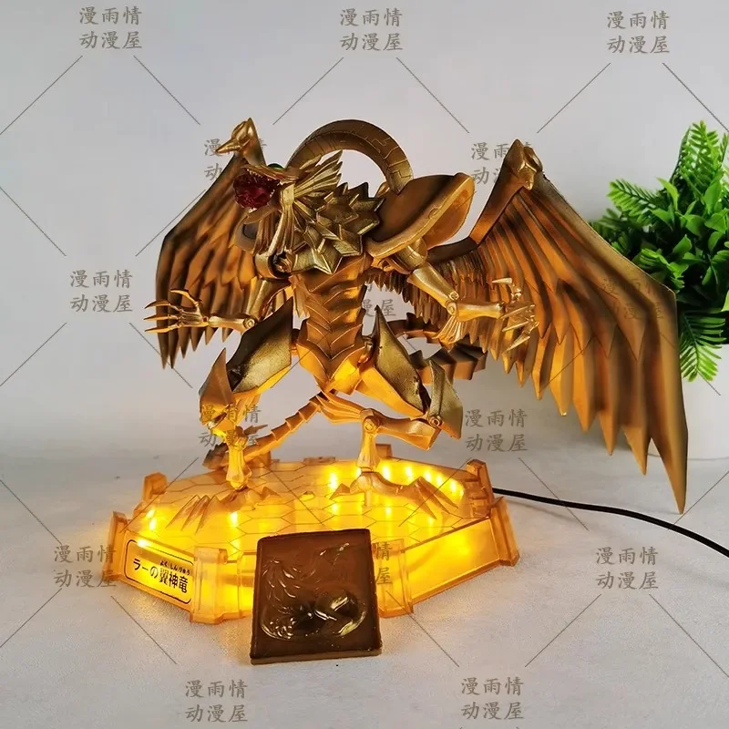 Duel Monsters Anime Figures The Winged Dragon of Ra Figures Gk Figurine Collect Model Ornaments PVC Statue Desk Decoration Toys