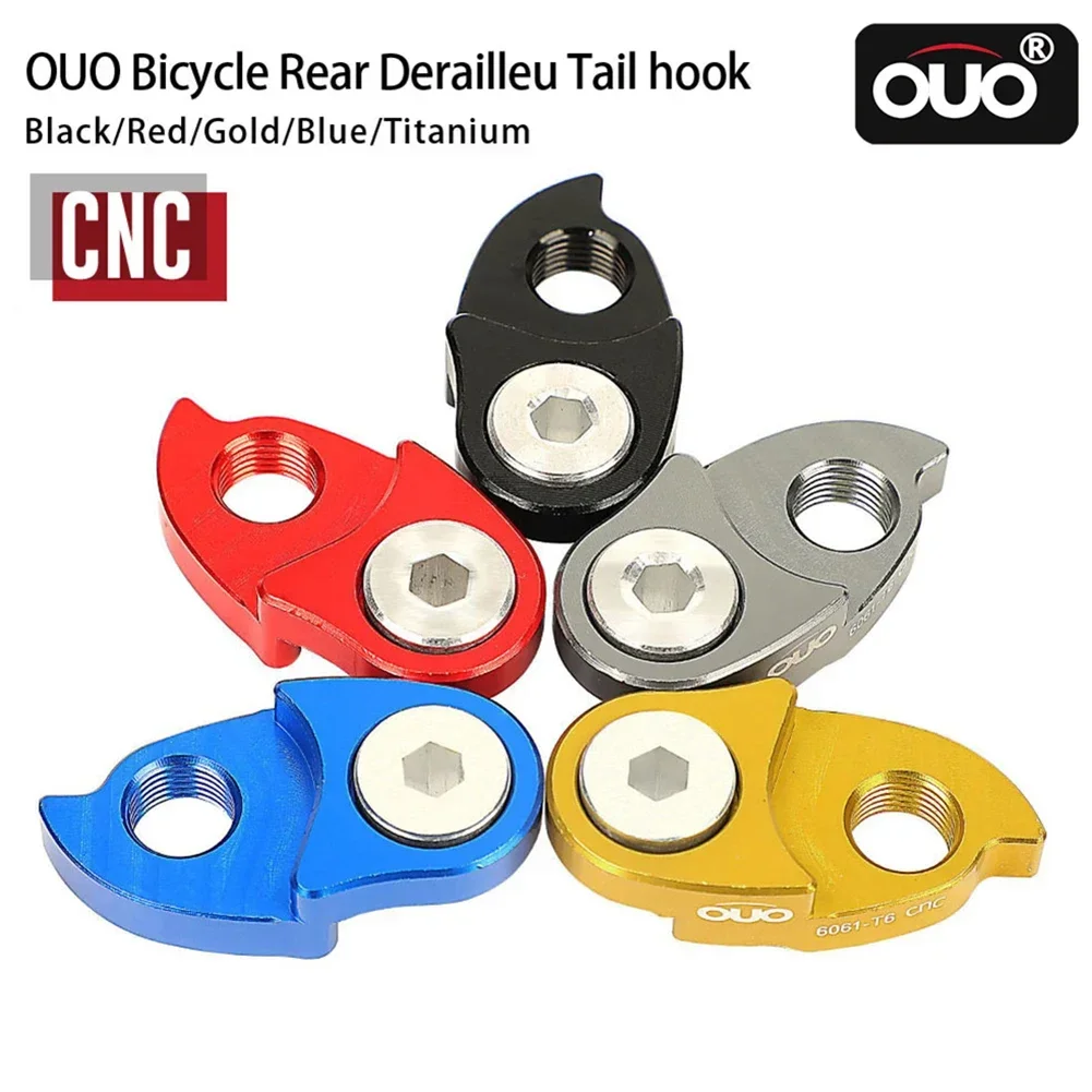 دراجة دراجة الخلفية الميكانيكية Derailleur والعتاد شماعات موسع تمديد CNC دراجة من سبائك الألومنيوم Tailhook MTB الطريق الدراجات الملحقات