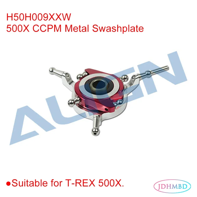 ALIGN T-REX 500X  Main ShaftCCPM Metal Swashplate Slant Thread Main Drive Gear/134T Battery Mount Parts RC Helicopter