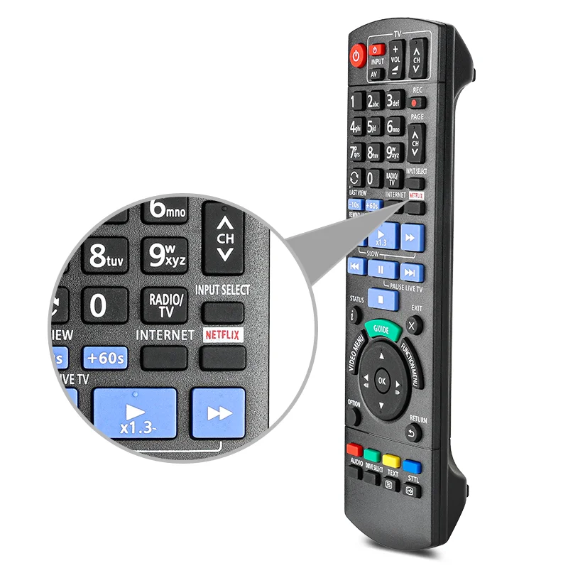 N2QAYB001113 Control remoto para grabadora de discos Blu-ray Panasonic DMR-BCT76 DMR-BCT760 DMR-BCT765 DMR-BST760 DMR-BST765 DMR-BCT745