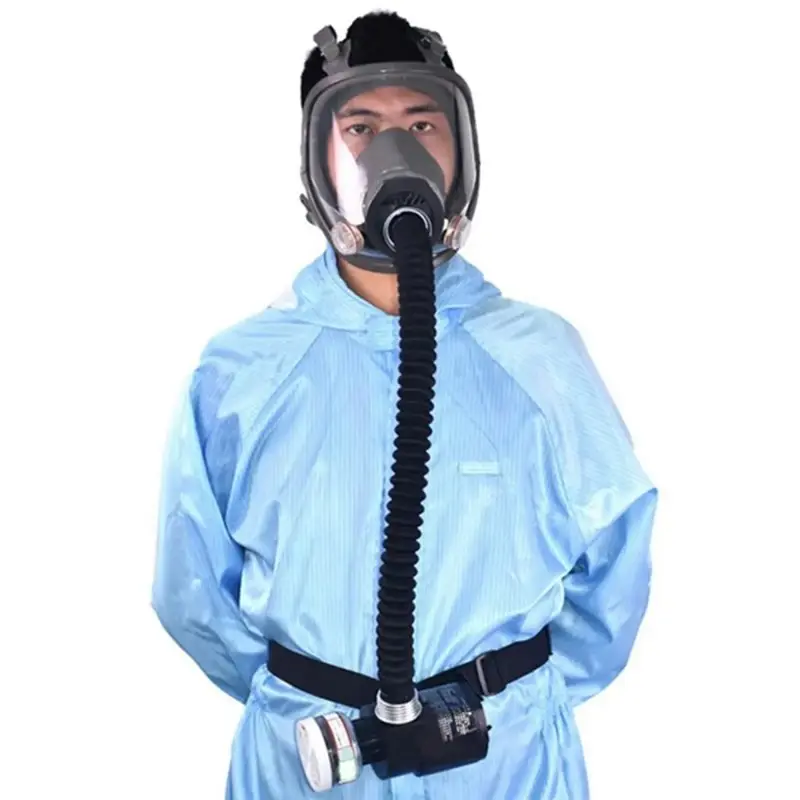 Constant Current Electrically Powered Air Full-Face Mask Spray Painting Tool Portable Air Supply Respirator System