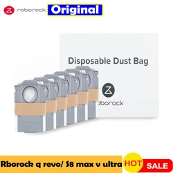 Original Roborock Q Revo Curv S8 Maxv Ultra Accessories Cloth Dust Bag Vacuum Cleaner robot Spare Parts roborock Q Revo series