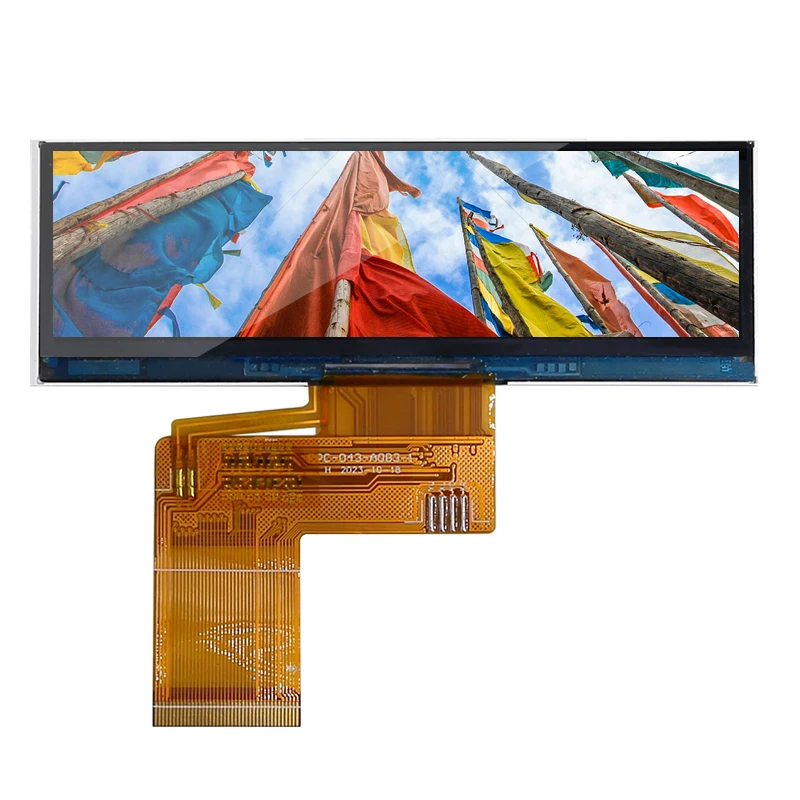 3.9inch IPS TFT LCD Display Module 480X128 MCU 8/16Bit/SPI/DSPI/QSPI Interface Strip LCD Screen Module