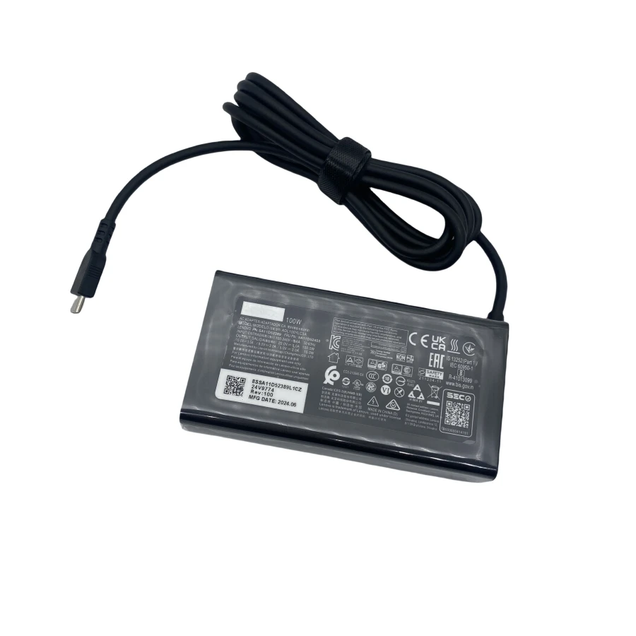 

20V 5A 100W USB Type C Ac Adapter For Lenovo 2016 X1 Tablet 2017 E480 E580 R480 S1-2018 X380 yoga Y9000X Laptop Charger