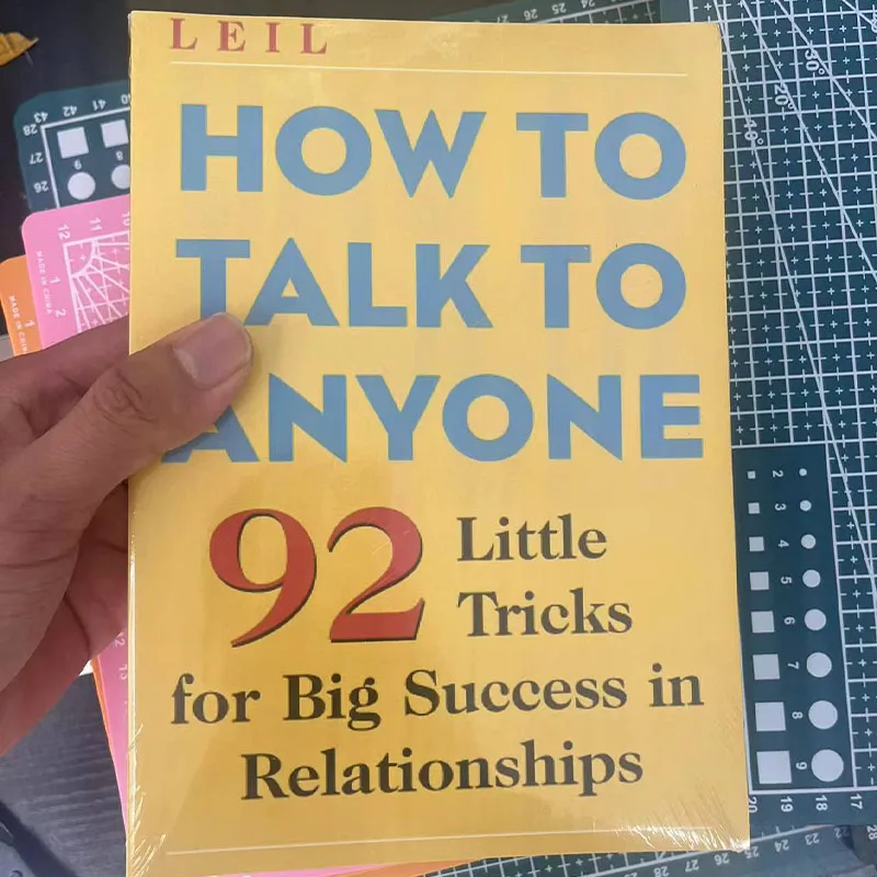 How to Talk to Anyone by Leil Lowndes 92 Little Tricks for Big Success in Relationships Communication Book Paperback