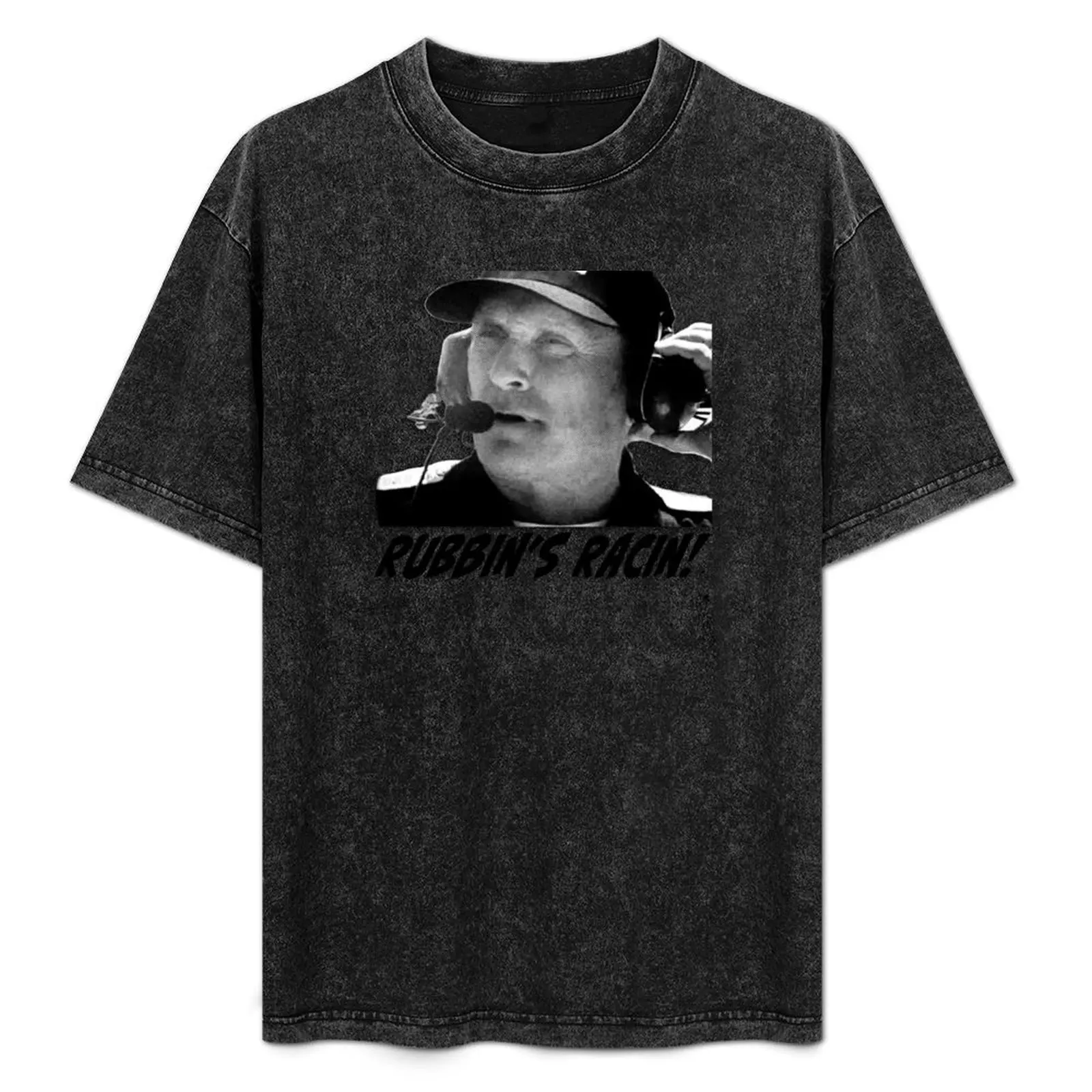 

Rubbin's Racin! T-Shirt Minimalist Graphic Tee Shirt