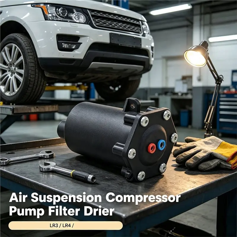 Air Suspension Compressor Pump Filter Drier For Land Rover LR3 LR4 Discovery 3/4 Range Rover Models LR023964 LR044360 LR015303