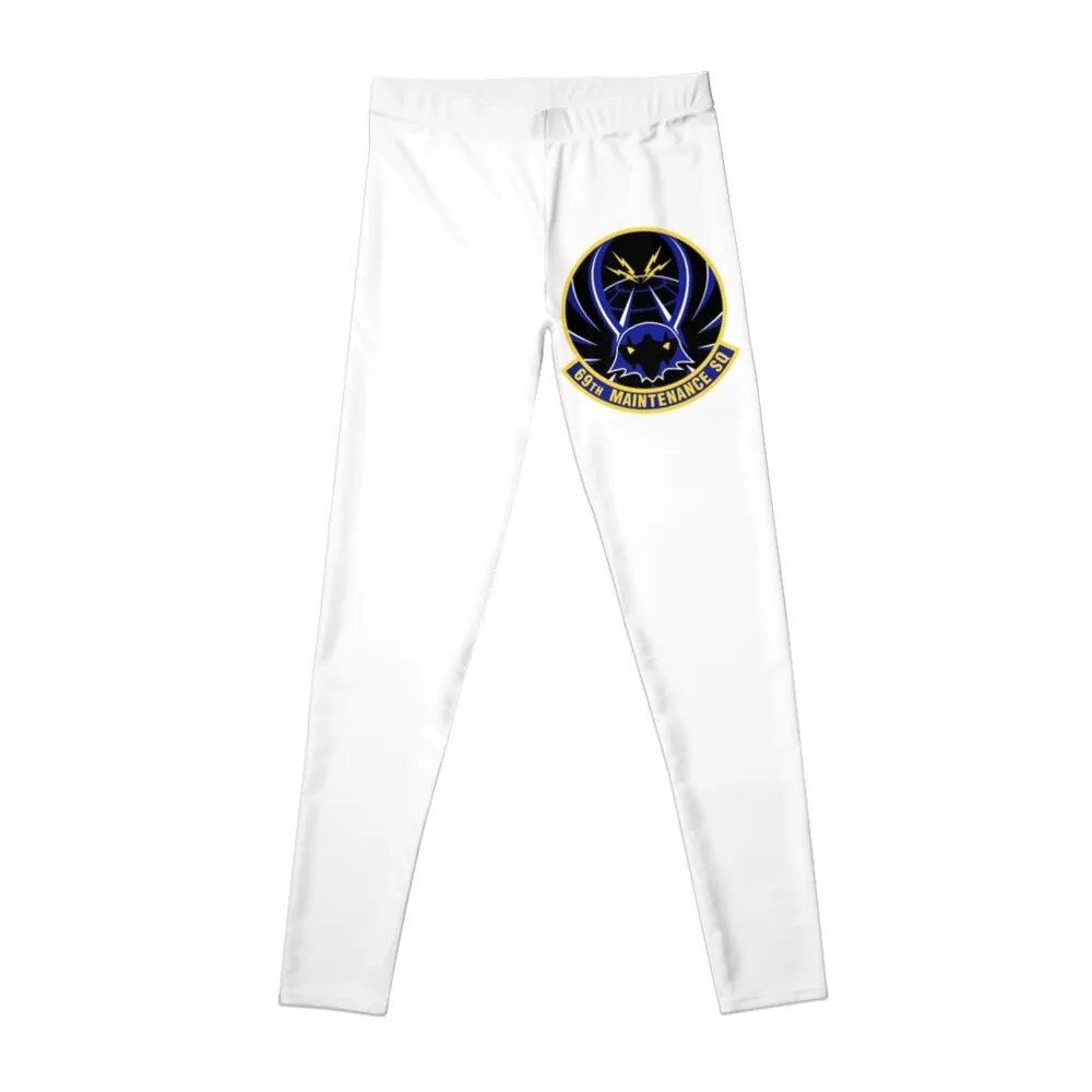 

69th Maintenance Squadron Crest Leggings active wear Training pants jogging pants Womens Leggings