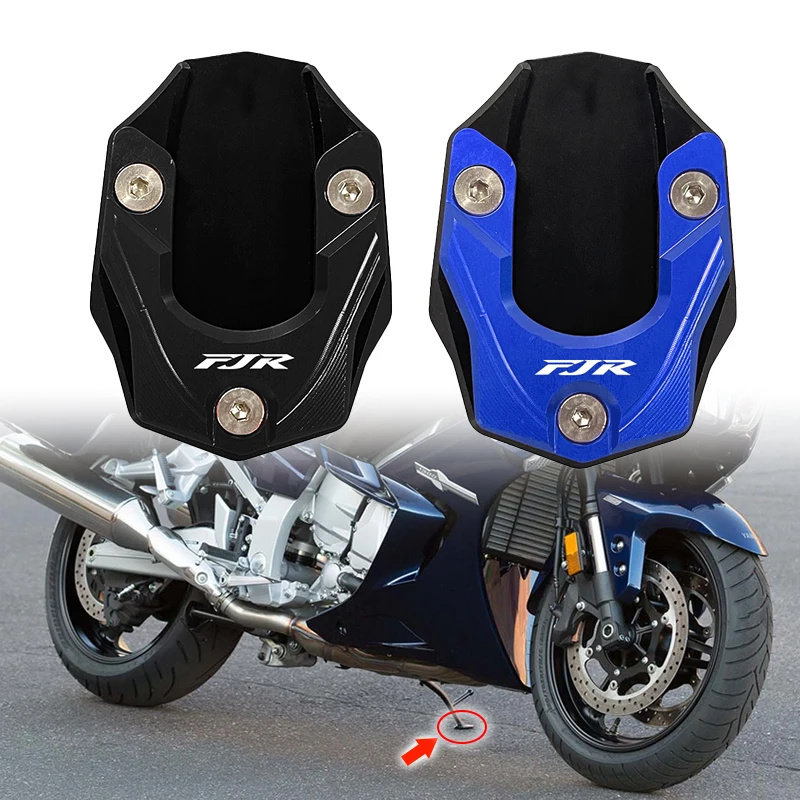 Motorfiets Kickstand Pad Voor Yamaha FJR1300 FJR1300 2011-2019 Zijstandaard Plaat Extension Pad Vervangende Onderdelen