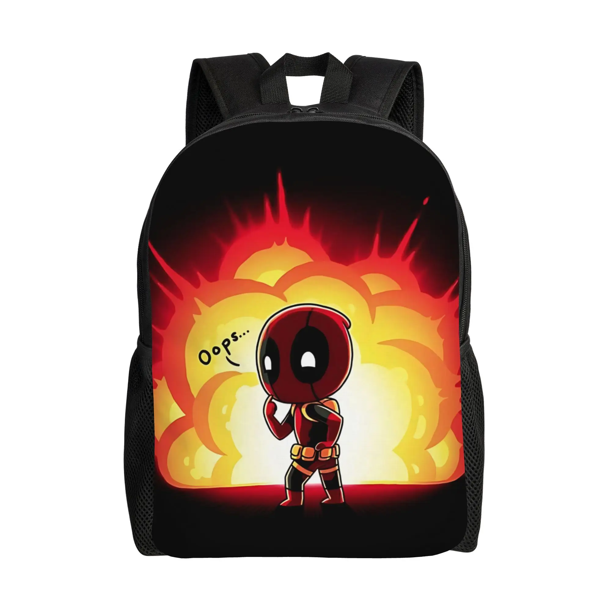 

Рюкзак Deadpool, модный рюкзак для повседневного использования, новый, для работы и офиса, в стиле ретро, моющийся, 1 шт.