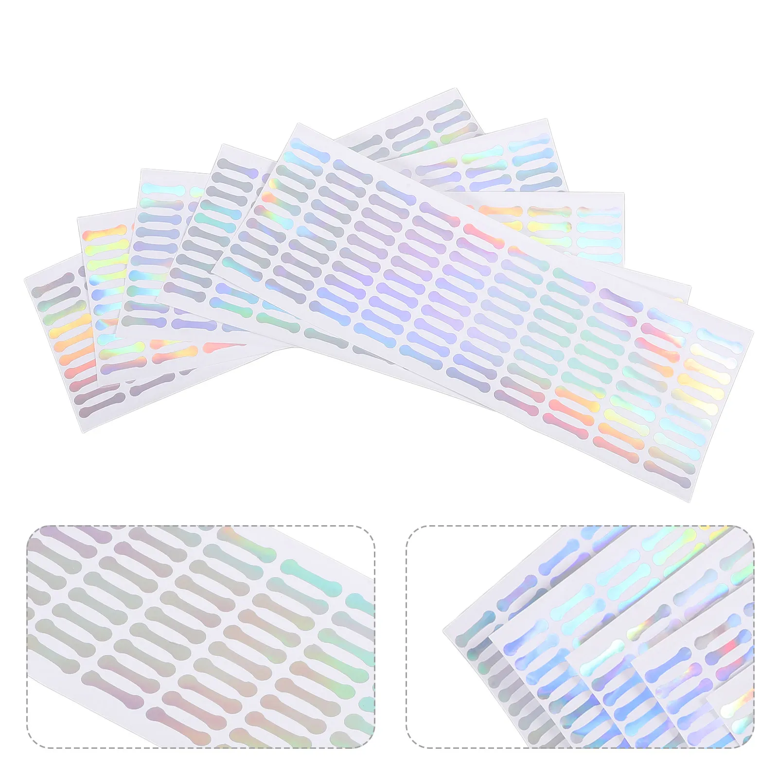 500Pcs Tamper Evident Seal Stickers Adhesive PVC Labels for Bottle Security Packaging Tamper Evident Label