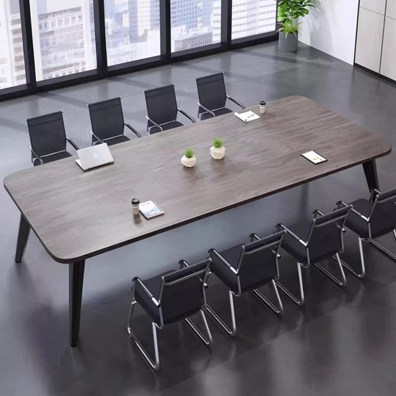 

Conference table long table simple modern small conference room training table simple and convenient multifunctional workbench