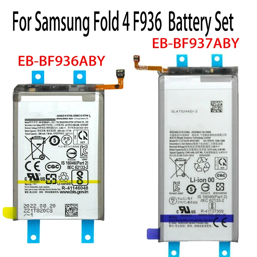 Battery Generic replacement For Samsung Galaxy Z Fold 1 2 3 4 F900 BF901ABU F916 F926 BF926ABY F936 BF936ABY