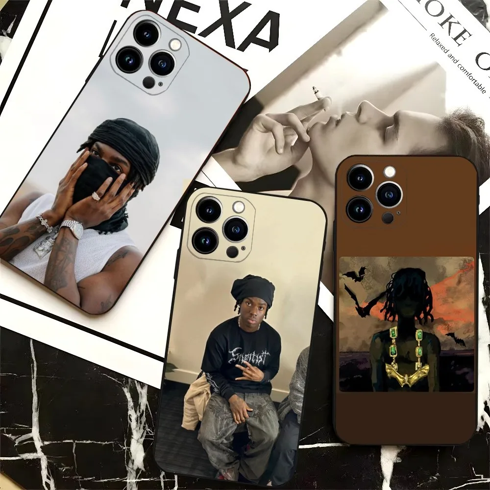 

Rapper Divine Ikubor Rema Heis Phone Case For iPhone 16,15,14,13,12,Pro,Max,11,7,8,Plus,XR,XS Max Shockproof Silicone Soft Shell