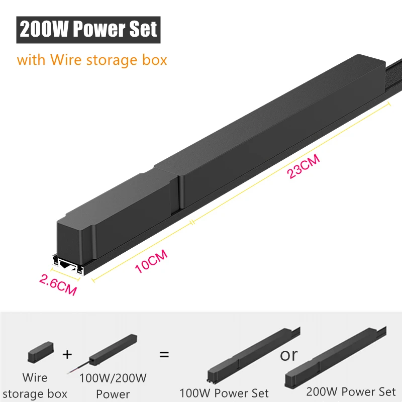 khelse H6mm ultra dünnes magnetisches Schienen lichts ystem 48V Wohnzimmer Decken halterung LED Decke Magnet Schiene Lampe Scheinwerfer Kronleuchter 6