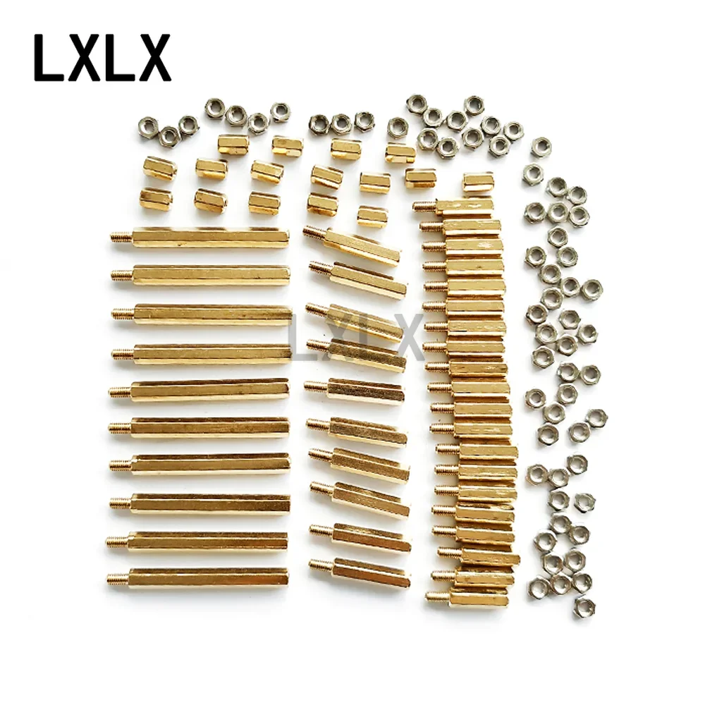 

Intelligent Cart Brass Pillar Package Intelligent Car Parts Package M3 Brass Pillar + Nut 5 Kinds Total 116