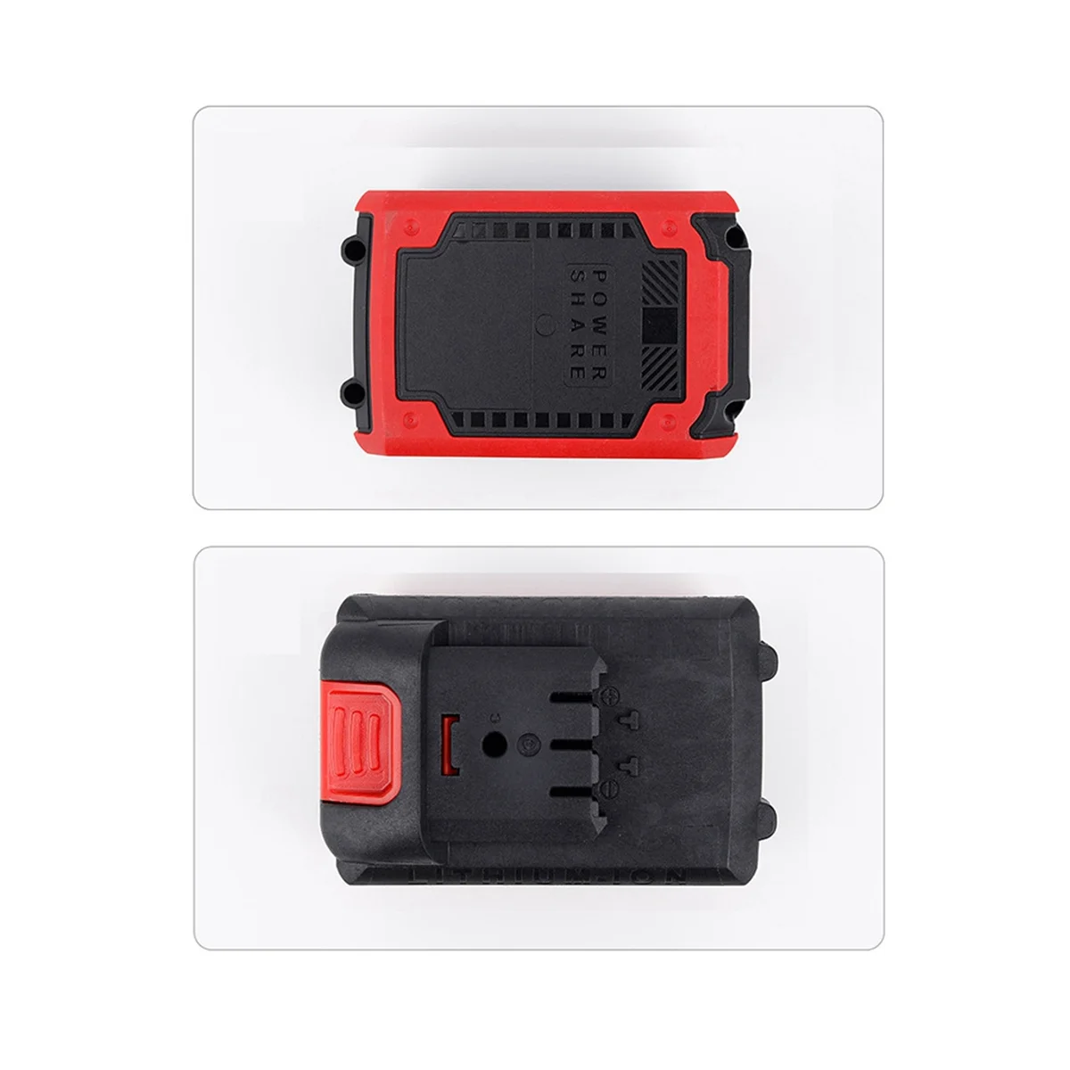 Carcasa de anidación para taladro eléctrico, accesorios de placa de protección de batería de litio