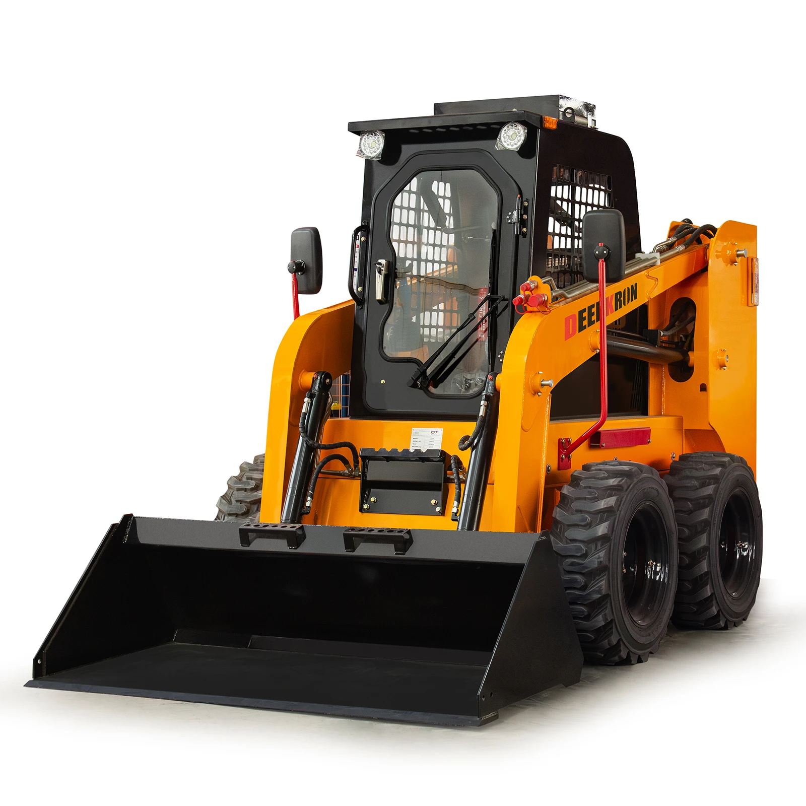 Customized Kubota Engine Skid Steer Loader Diesel with EPA/European 5-track Skid Steer Loader