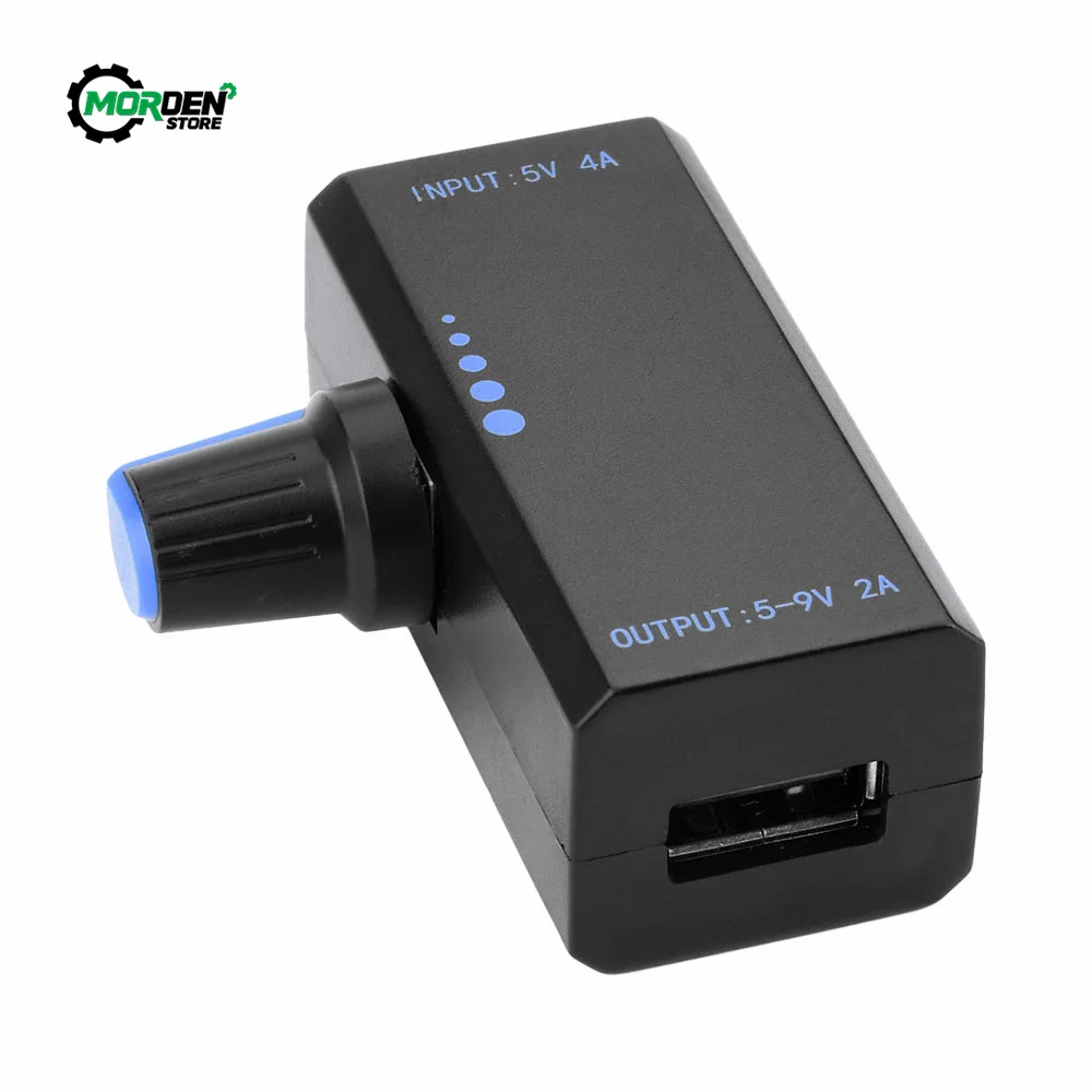 DC5V 4A 18W USB Speed Controller Fan Radiator Stepless Speed Controller Adjustable Control USB Fan Speed Radiator Power Supply