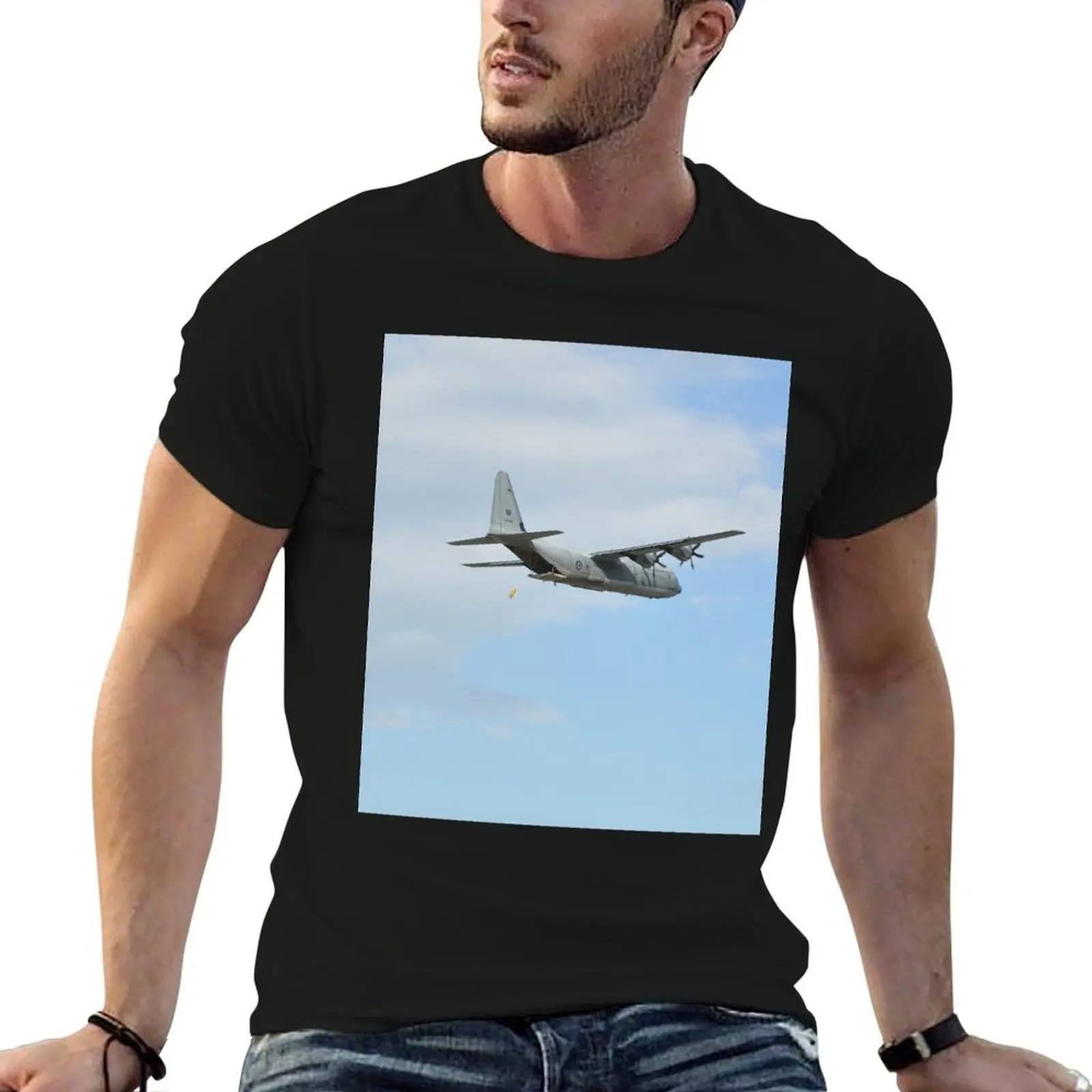 

Townsville Air Show,Australia 2016- Hercules A97-449 T-Shirt t shirt man plain man t shirts cotton T-Shirt