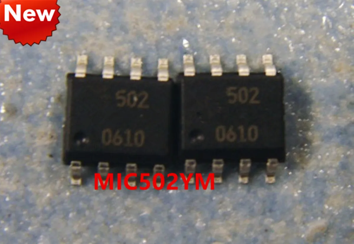 

10PCS Free shipping New MIC502YM 502YM SOP-8