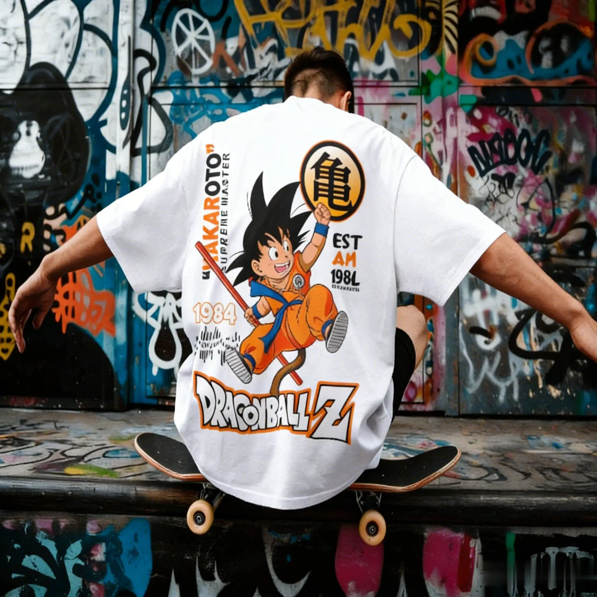 Dragon Ball Goku Anime T-shirt Mannen Vrouwen 2026 Zomer Oversized Casual Korte Mouw Tops Streetwear Grafische Tee Cartoon Print Y2k