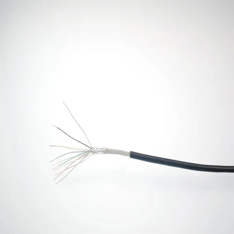 10-core thin shielded wire OD3.2MM soft wire sports shielded cable 28/6c+32/3c+30/1c