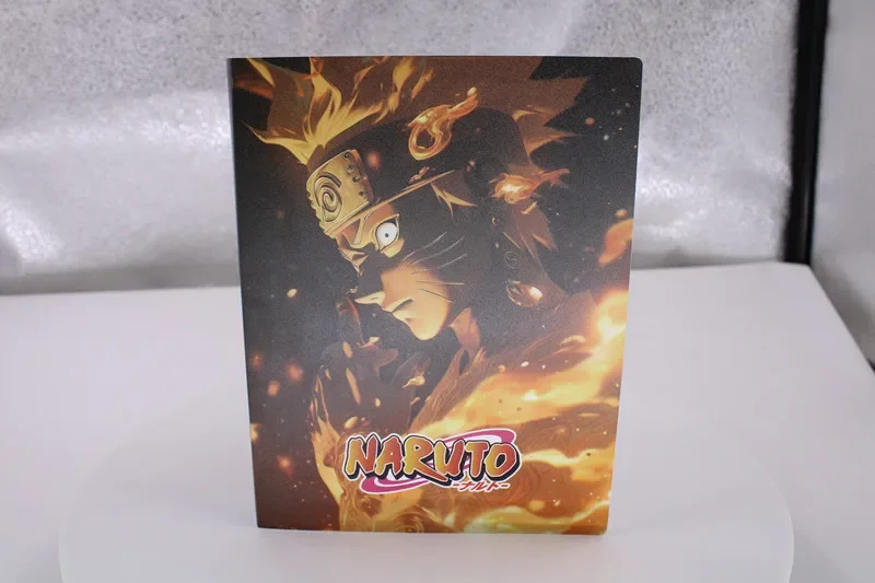 240Pcs New Naruto Anime Game Collection Card Book Anime Peripheral Card Storage Bag Album Xmas Gifts High-Capacity Boy Girl Toys