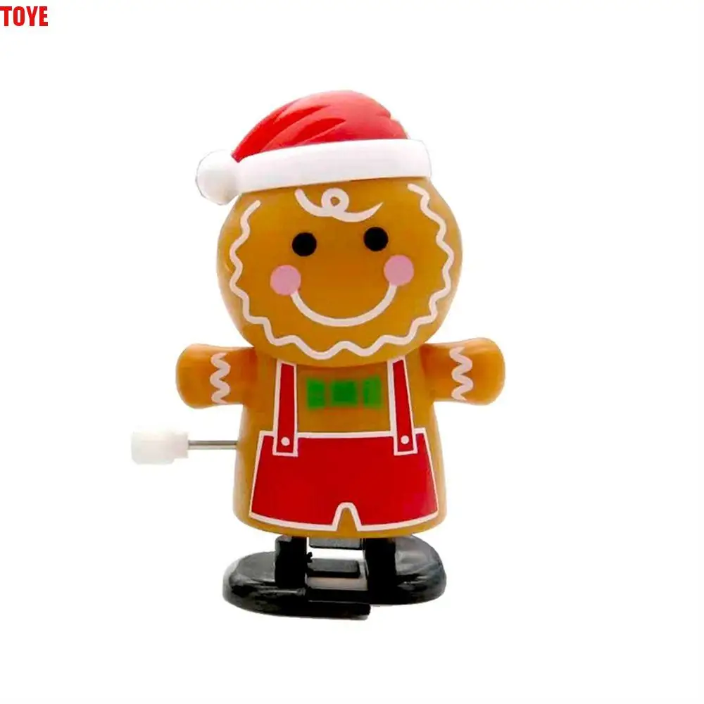 

Christmas Series Wind-up Toys Jumping Toys Elk Snowman Christmas Clockwork Toys Shake Head Cartoon Santa Walking Doll