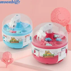 Capsule Toy Mini Claw Machine Catch Dinosaur Game Cute Prizes Dinosaur Gashapon Toy Claw Grabber Fingertip Birthday Funny Gifts