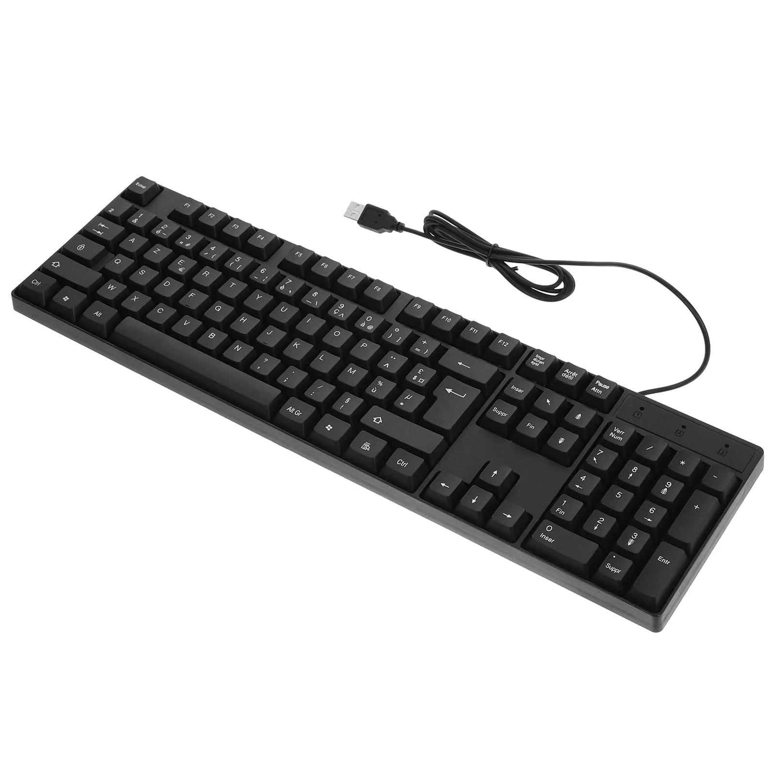 

Wired Keyboard Size USB Computer Computer Keyboard Keyboards ABS Stable Performance Work Office Desktop Input Devices