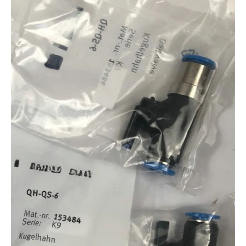 Ball Valve QH-QS-4 153483 QH-QS-6 153484 QH-QS-4-1/8 153486 QH-QS-6-1/8 153487