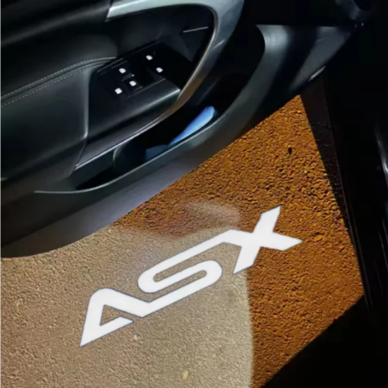 

2PCS Car Lights Accessory for Mitsubishi Outlander ASX L200 Colt Triton PHEV LED Door Projector Ghost Shadow Courtesy Lamp LED