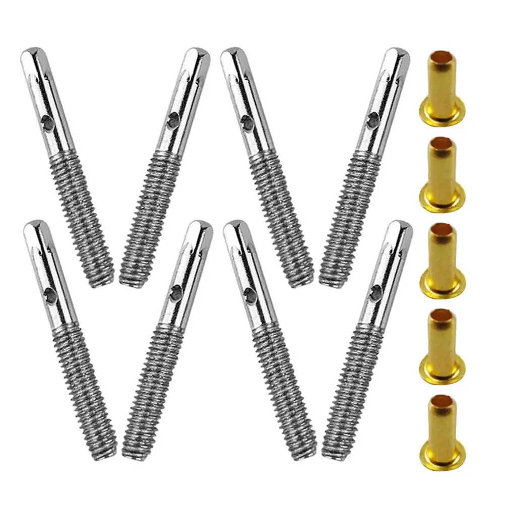 

8Pcs 8Sets StringInstrumentAccessories DurableMetalTuningPins SuitableGuitars ViolinsUkuleles StrongStability EasyInstallation