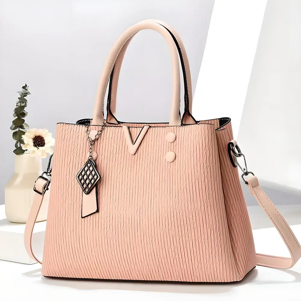 

Women Fashion Handbag Large Capacity Commuting Messenger Bags Daily Fashion Shoulder Bag Lady Outgoing Leather Crossbody Bag
