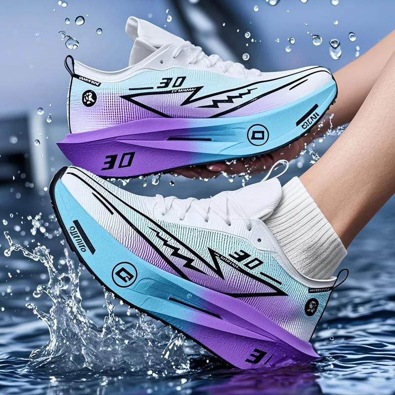 

Parent-child casual racing running shoes four season new breathable light comfort outdoor sports shoes Men Women speed sneakers