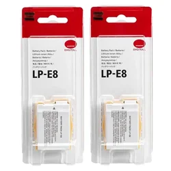 Genuine 1120mah LP-E8 LPE8 Camera Battery for Canon 550D 600D 650D 700D Kiss X4 X5 X6i X7i Rebel T2i T3i T4i T5i